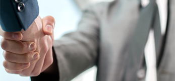 OUR CUSTOMER SERVICE display 